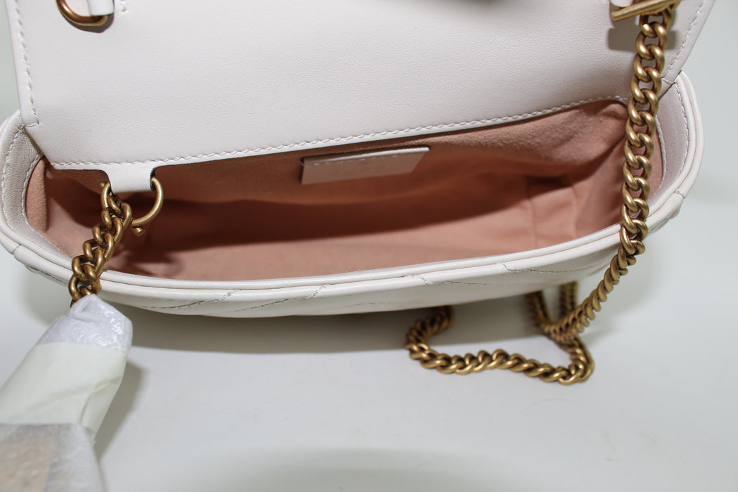 GUCCI GG MARMONT LEATHER SUPER MINI BAG - LuxurySnob