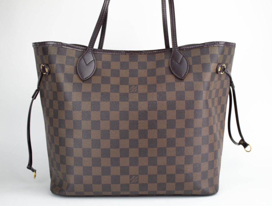 LOUIS VUITTON NEVERFULL MM DAMIER EBENE