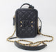 CHANEL BLACK VANITY CASE - LuxurySnob