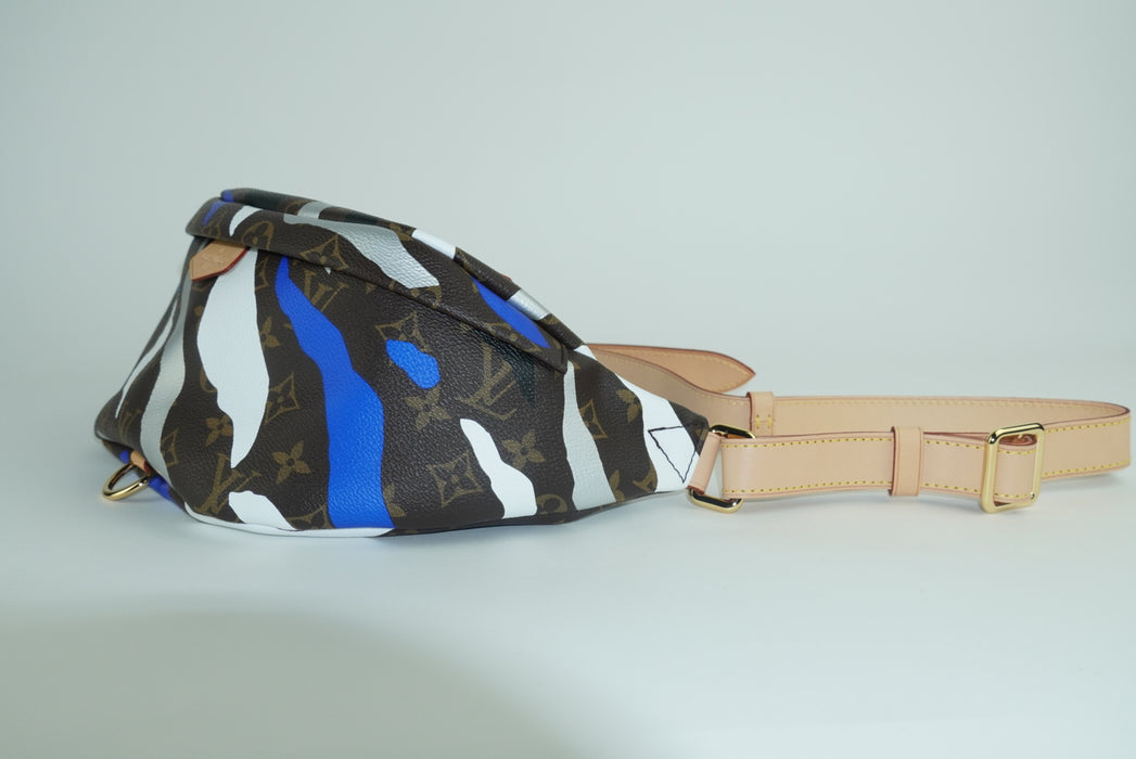 Louis Vuitton LVXLOL Bumbag Monogram Blue/Silver