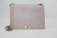 CHANEL LAMBSKIN  LARGE BOY BAG