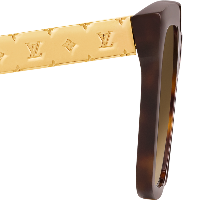 Louis Vuitton Empreinte Metal Square Sunglasses