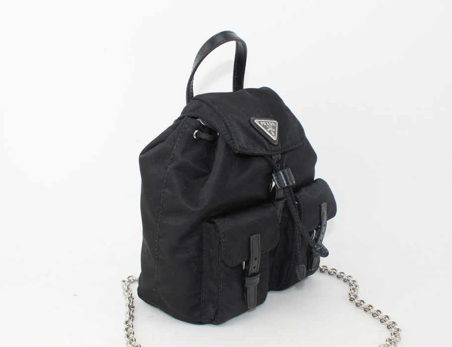 Prada Nylon Mini Crossbody Bag