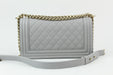 Chanel Medium Grey Boy Bag