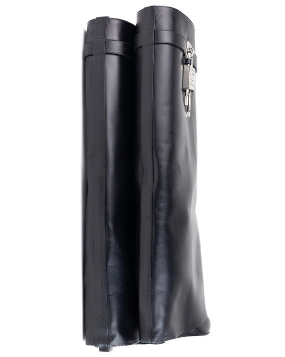 Givenchy Shark Lock Pant Boots in Leather