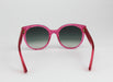 Gucci Round-Frame Fuchsia Glitter Sunglasses