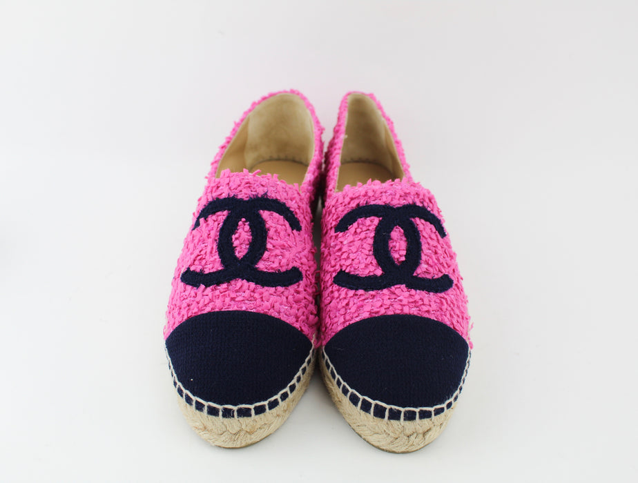 Chanel Tweed Espadrilles