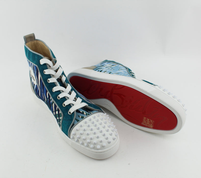 CHRISTIAN LOUBOUTIN  LOUIS HIGH TOP SNEAKER SIZE 45 - LuxurySnob