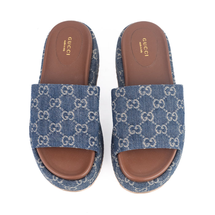 Gucci Platform Slide Sandals