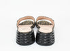 Fendi Monogram  Block Heel Sandals