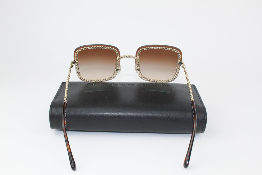 Chanel Square Chain Sunglasses