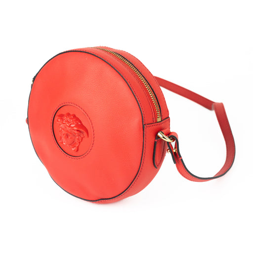 Versace La Medusa Round camera bag