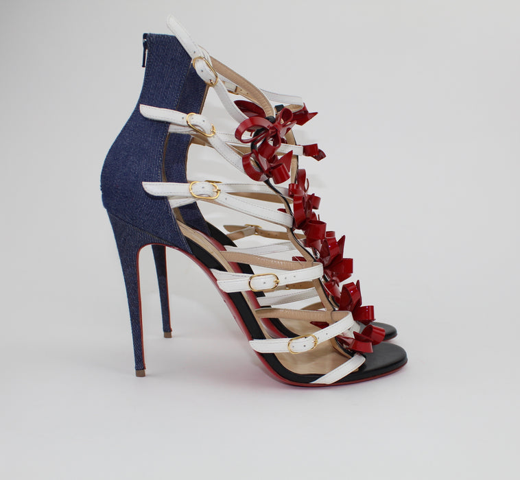 CHRISTIAN LOUBOUTIN GIRLISTRAPPI 100MM - LuxurySnob