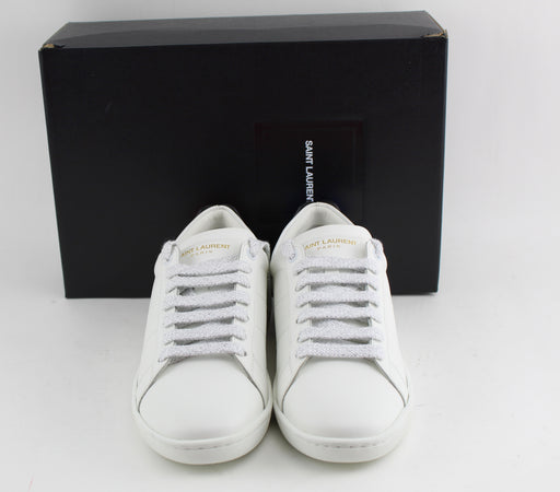 SAINT LAURENT WOMEN SNEAKERS SIZE 37.5 - LuxurySnob