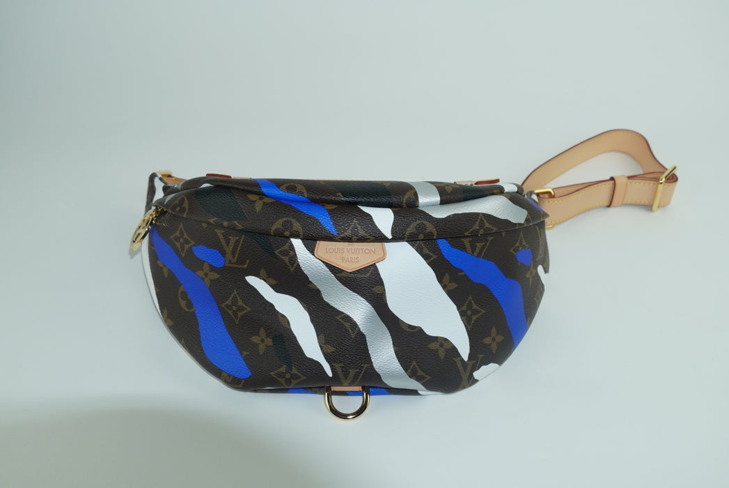 Louis Vuitton LVXLOL Bumbag Monogram Blue/Silver