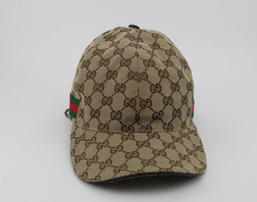 Gucci Original GG canvas baseball hat with Web