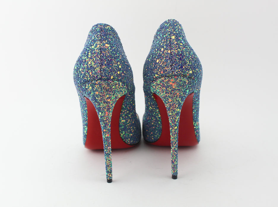 CHRISTIAN LOUBOUTIN SO KATE 120 GLITTER DRAGONFLY