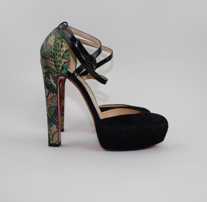 CHRISTIAN LOUBOUTIN LA FAVORITA 140mm PLATFORM PUMP - LuxurySnob