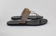 GUCCI LEATHER THONG SANDAL SIZE 38.5 