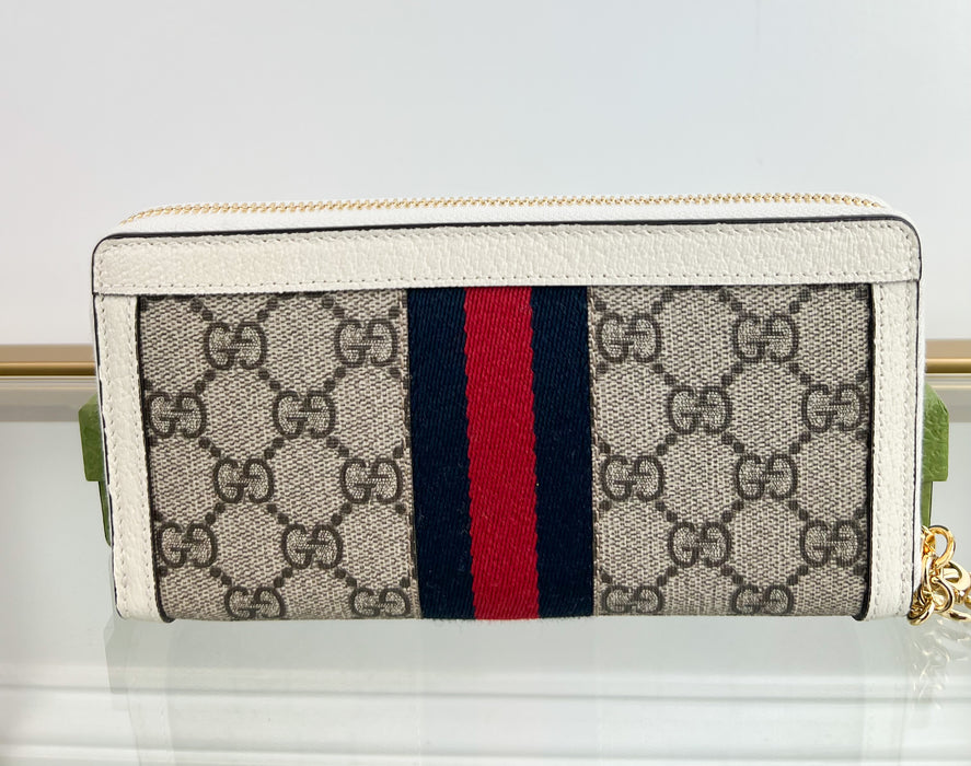 Gucci Ophidia GG Zip Around Wallet