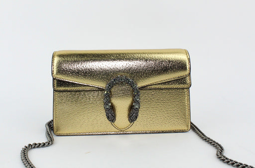 GUCCI DIONYSUS SUPER MINI BAG GOLD