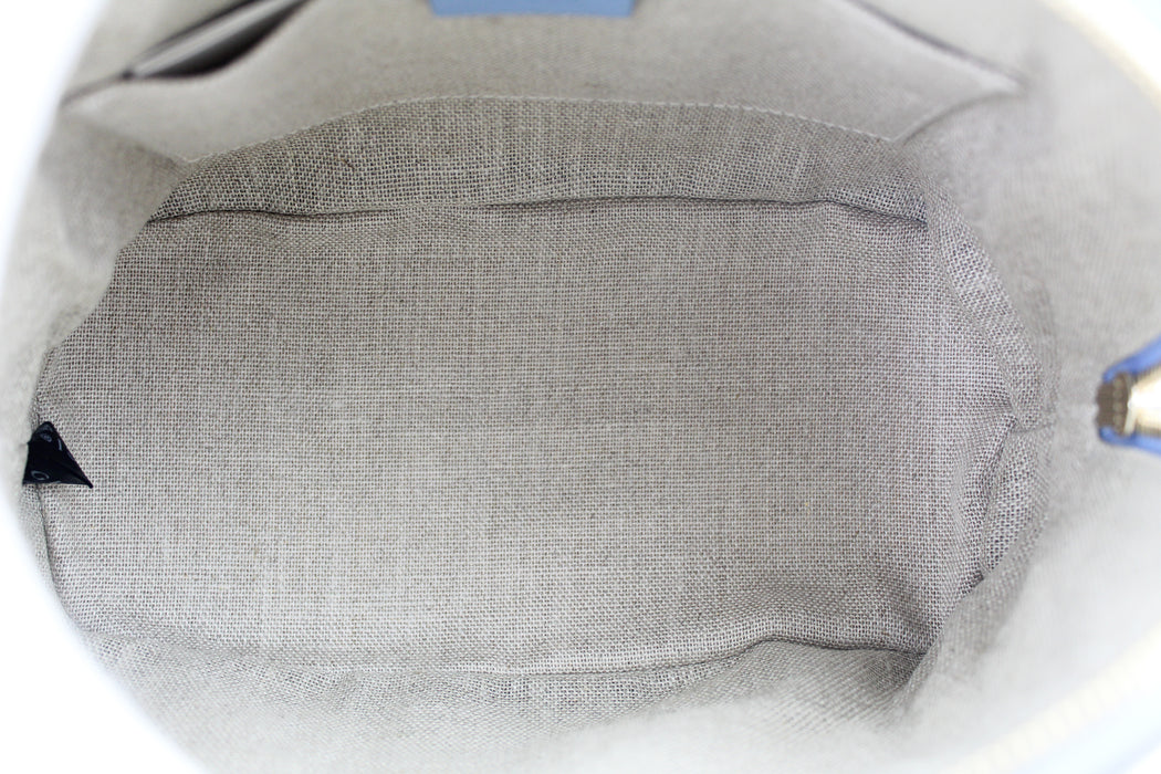 Gucci Micro Guccissima mini Dome bag blue