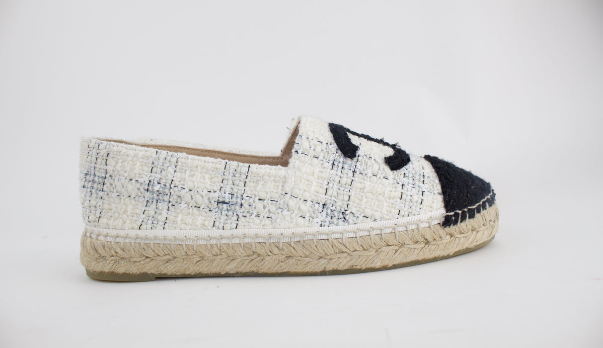 CHANEL TWEED ESPADRILLES