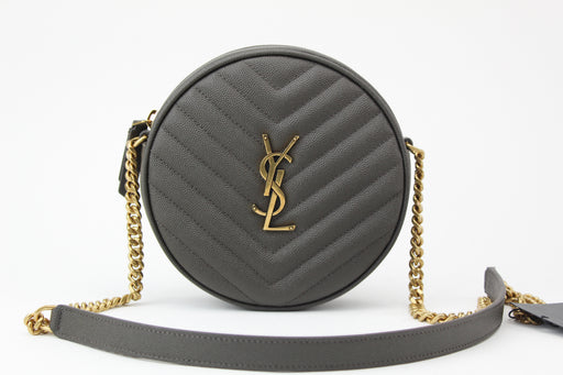 Saint Laurent Vinyle Round Camera Bag