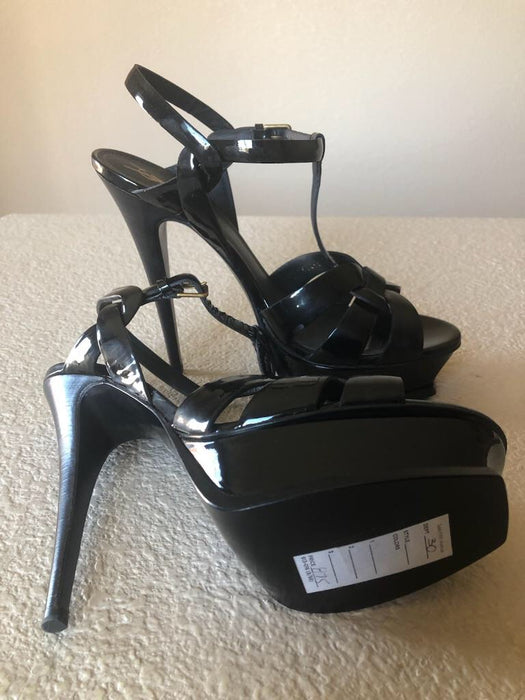 SAINT LAURENT TRIBUTE SANDALS SIZE 41.5 - LuxurySnob