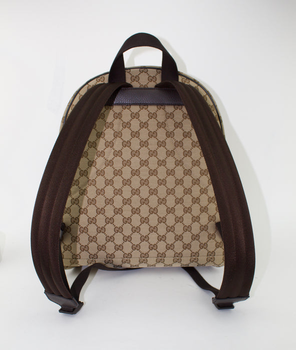 GUCCI MONOGRAM TRAVEL BACKPACK