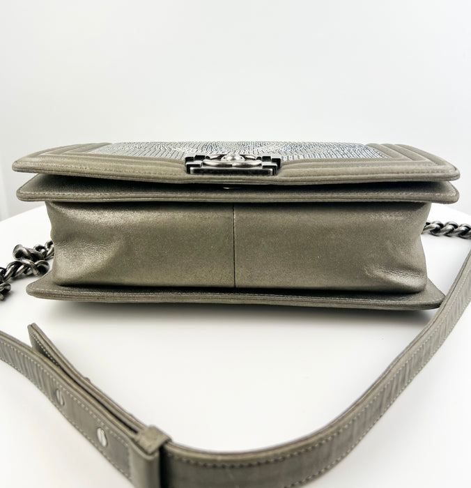 Chanel Medium Swavroski embellished Boy Bag