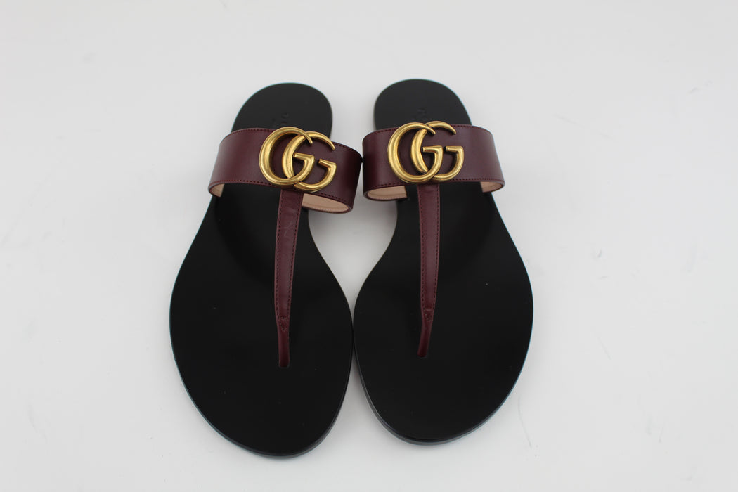 Gucci Leather Thong Sandal