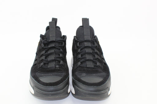 Chanel CC Velvet and Calfskin Trainers