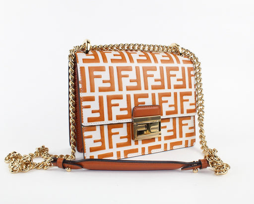 Fendi Small Kan U FF logo bag