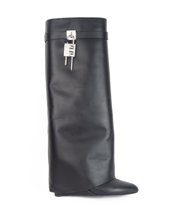 Givenchy Shark Lock Pant Boots in Leather