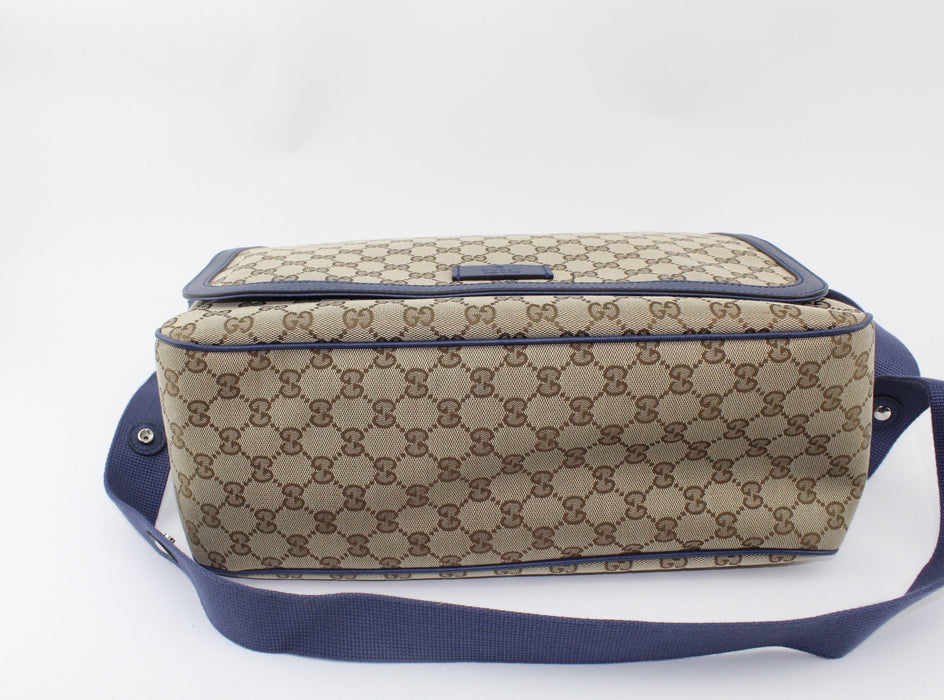 GUCCI GG CANVAS DIAPER BAG