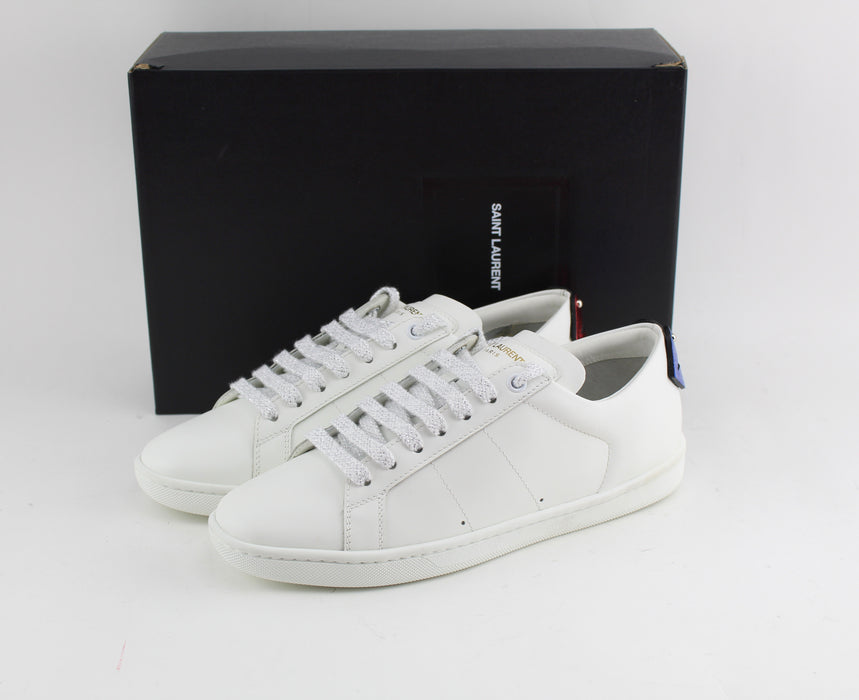 SAINT LAURENT WOMEN SNEAKERS SIZE 37.5 - LuxurySnob