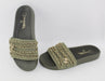 CHANEL CANVAS CHAIN SLIDES SIZE 41 - LuxurySnob