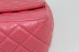 CHANEL SMALL LAMBSKIN FLAP BAG IN PINK - LuxurySnob