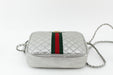 GUCCI TRAPUNTATA QUILTED MINI LEATHER CAMERA BAG