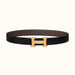 Hermes H Belt buckle & Reversible Leather strap 32mm