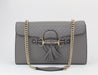 Gucci Emily Guccissima Medium Shoulder bag grey