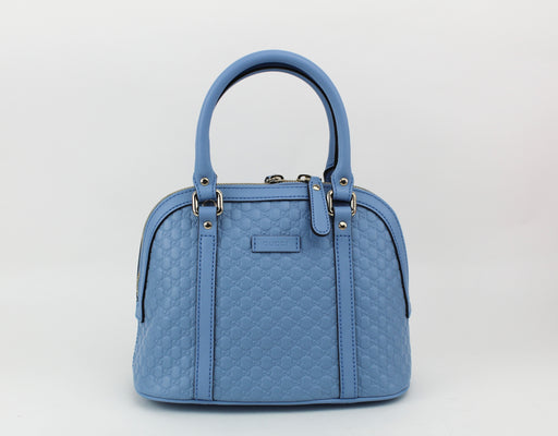 Gucci Micro Guccissima mini Dome bag blue