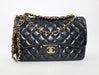 CHANEL JUMBO LAMBSKIN DOUBLE FLAP BAG - LuxurySnob