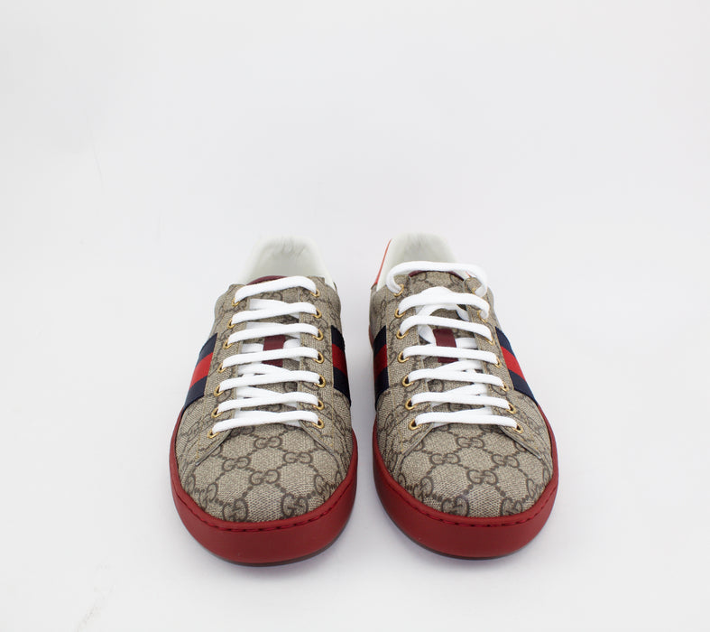 GUCCI ACE GG SUPREME SNEAKER SIZE 11.5