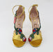 GUCCI OPHELIA GOLD SANDALS SIZE 38 - LuxurySnob