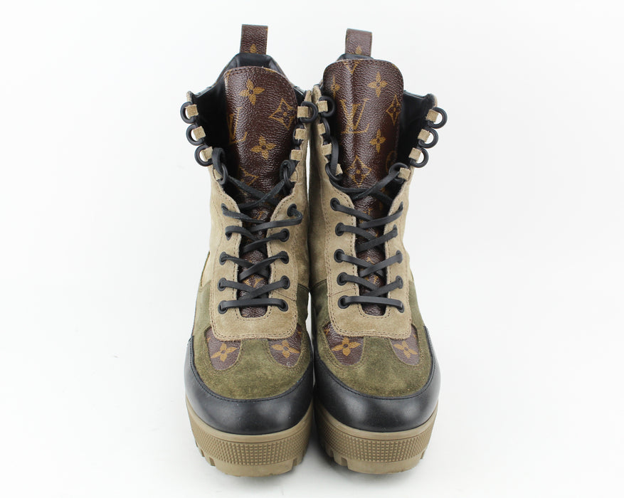 Louis Vuitton Laureate Platform Desert boots