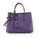 PRADA CUIR DOUBLE TOTE SAFFIANO LEATHER TOTE - LuxurySnob