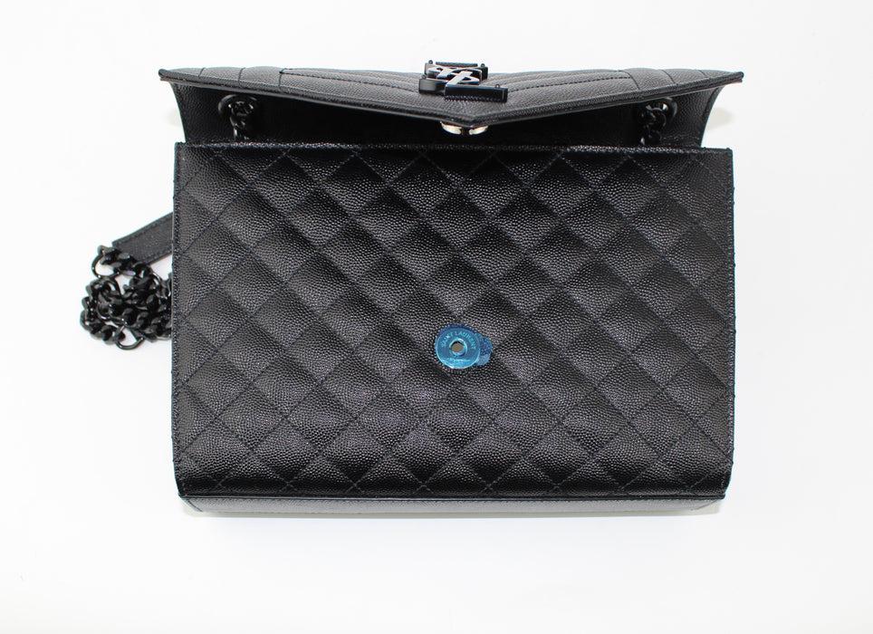 SAINT LAURENT MEDIUM ENVELOPE SHOULDER BAG - LuxurySnob