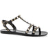 VALENTINO ROCKSTUD T-STRAP SANDALS